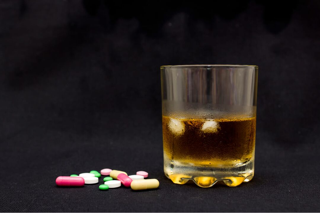 Alkohol in antibiotiki