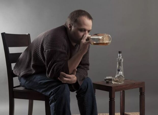 Človek alkoholik
